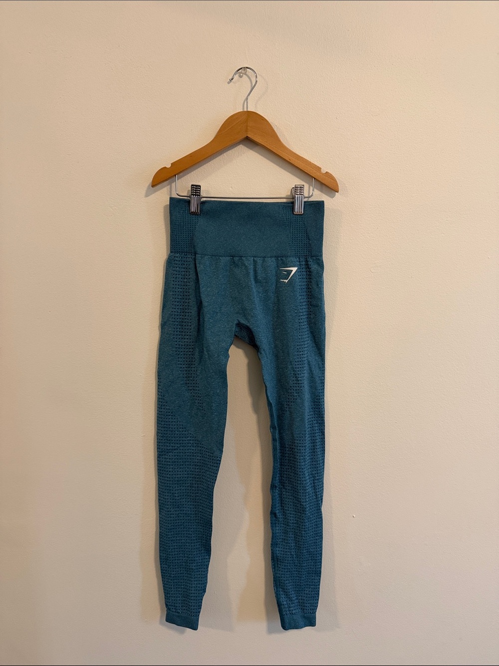 Gymshark Kids Teal Seamless Active Leggings
